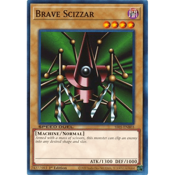 Brave Scizzar - SS05-ENB03 - Common