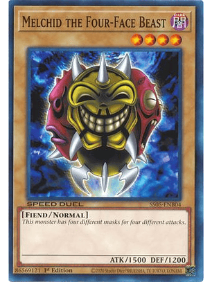 Melchid the Four-Face Beast - SS05-ENB04 - Common