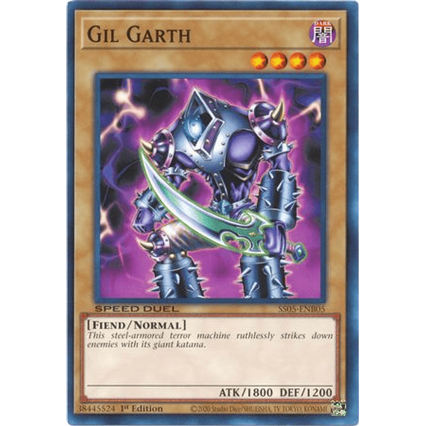 Gil Garth - SS05-ENB05 - Common