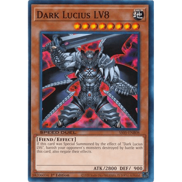 Dark Lucius LV8 - SS05-ENB08 - Common