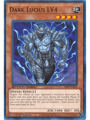 Dark Lucius LV4 - SS05-ENB10 - Common