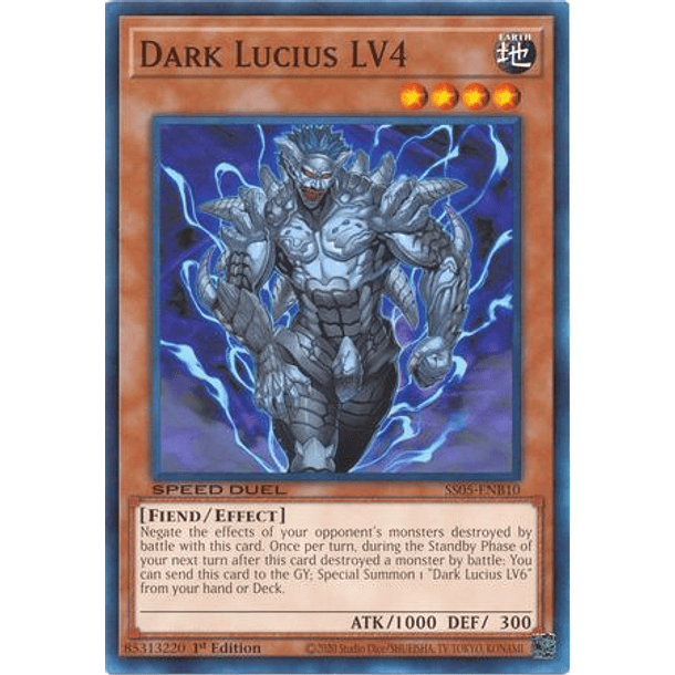 Dark Lucius LV4 - SS05-ENB10 - Common