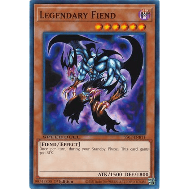 Legendary Fiend - SS05-ENB11 - Common