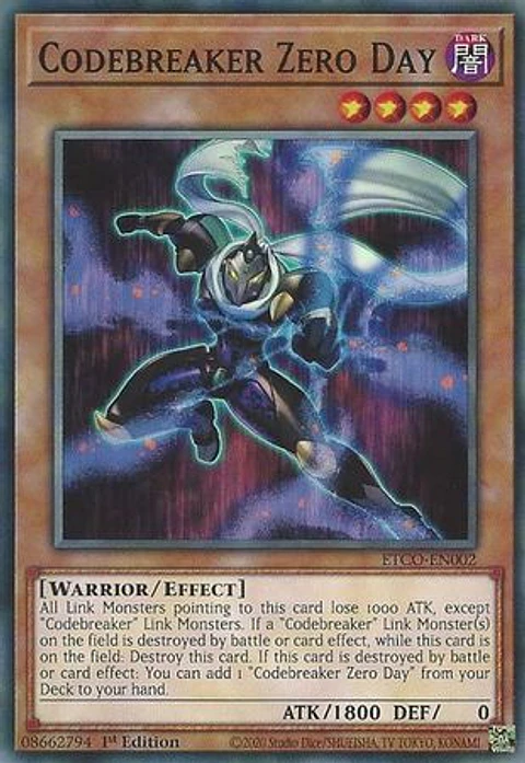 Codebreaker Zero Day - ETCO-EN002 - Common