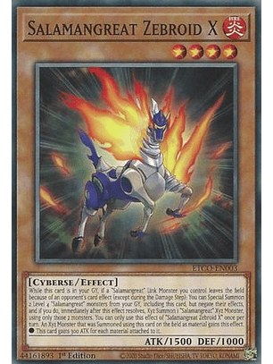 Salamangreat Zebroid X - ETCO-EN003 - Common