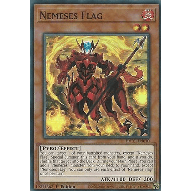 Nemeses Flag - ETCO-EN010 - Super Rare