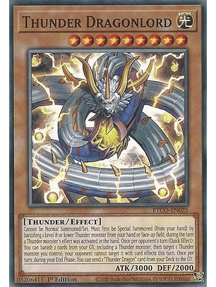 Thunder Dragonlord - ETCO-EN025 - Common