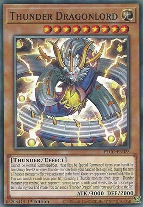 Thunder Dragonlord - ETCO-EN025 - Common