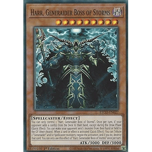 Harr, Generaider Boss of Storms - ETCO-EN027 - Super Rare