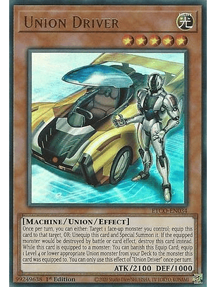 Union Driver - ETCO-EN034 - Ultra Rare 
