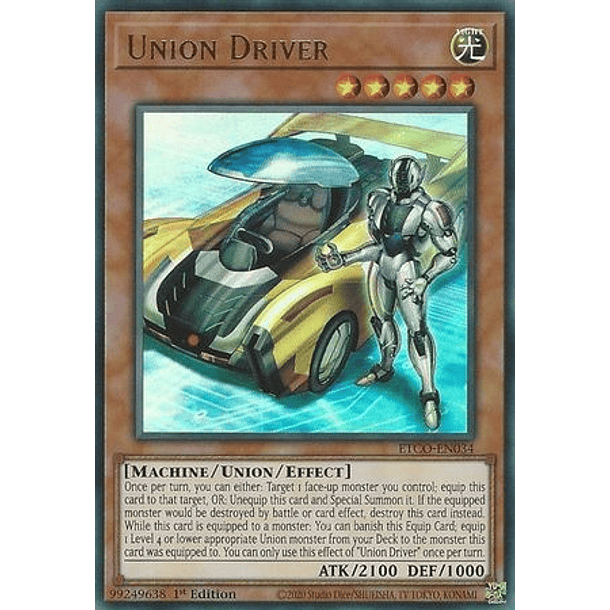 Union Driver - ETCO-EN034 - Ultra Rare 