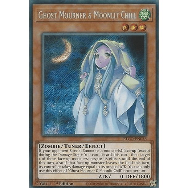 Ghost Mourner & Moonlit Chill - ETCO-EN036 - Secret Rare