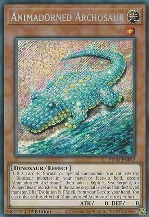 Animadorned Archosaur - ETCO-EN037 - Secret Rare