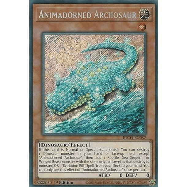 Animadorned Archosaur - ETCO-EN037 - Secret Rare