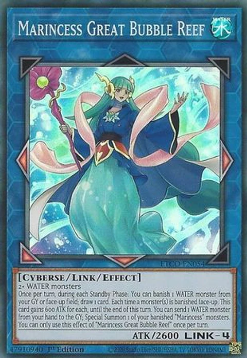 Marincess Great Bubble Reef - ETCO-EN054 - Super Rare