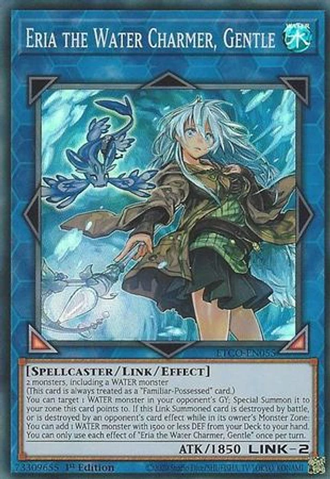 Eria the Water Charmer, Gentle - ETCO-EN055 - Super Rare