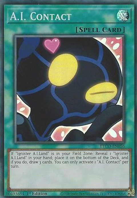 A.I. Contact - ETCO-EN056 - Super Rare