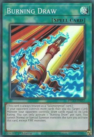 Burning Draw - ETCO-EN057 - Super Rare 1