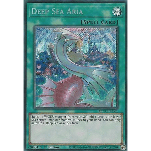 Deep Sea Aria - ETCO-EN061 - Secret Rare