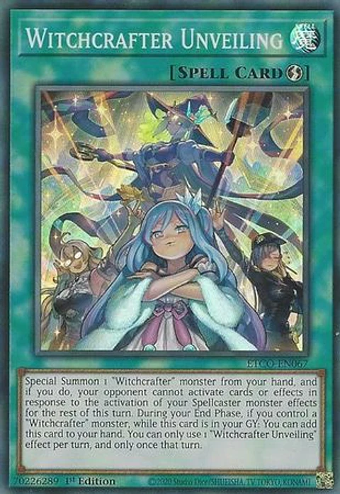 Witchcrafter Unveiling - ETCO-EN067 - Super Rare