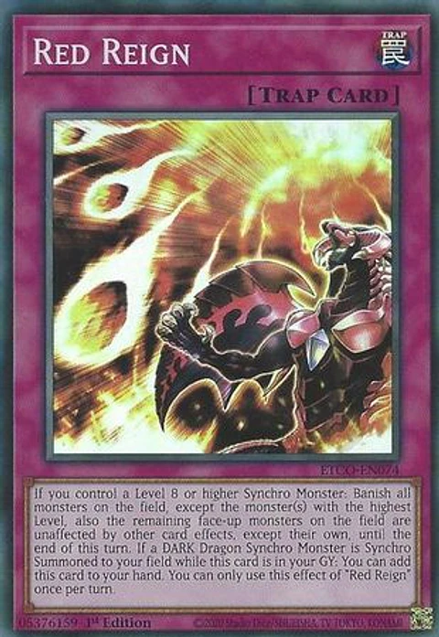 Red Reign - ETCO-EN074 - Super Rare