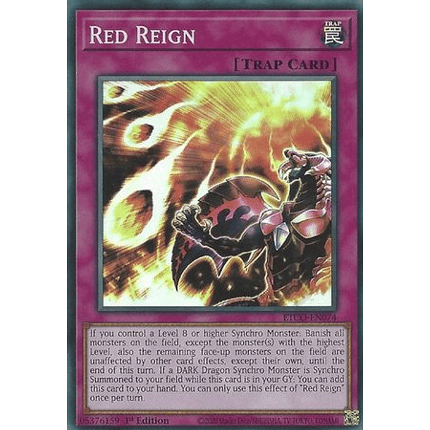 Red Reign - ETCO-EN074 - Super Rare