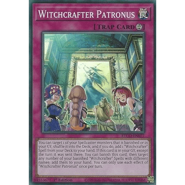 Witchcrafter Patronus - ETCO-EN077 - Super Rare
