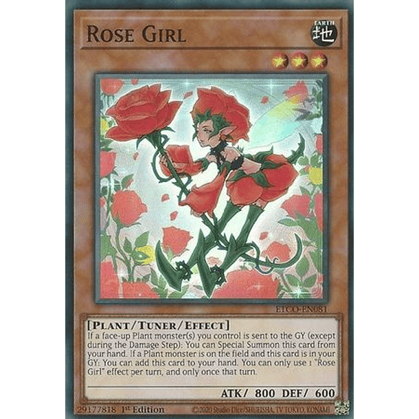 Rose Girl - ETCO-EN081 - Super Rare