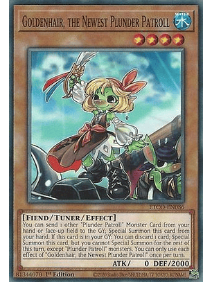 Goldenhair, the Newest Plunder Patroll - ETCO-EN086 - Common