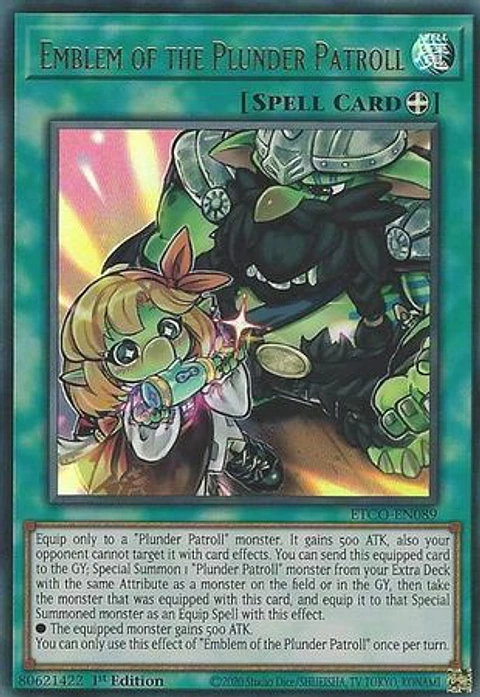 Emblem of the Plunder Patroll - ETCO-EN089 - Ultra Rare