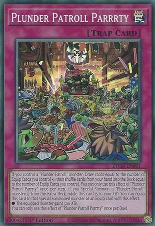 Plunder Patroll Parrrty - ETCO-EN091 - Super Rare  1
