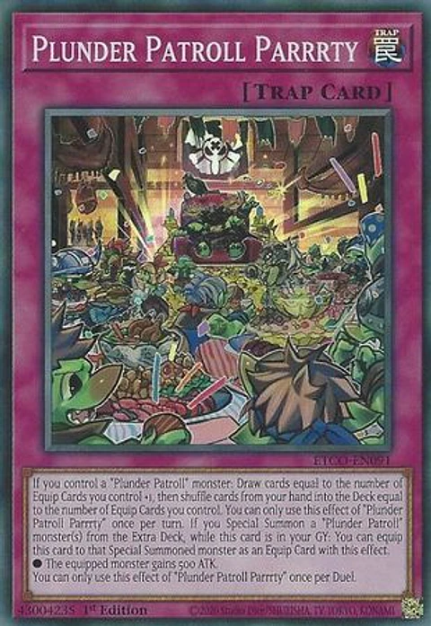 Plunder Patroll Parrrty - ETCO-EN091 - Super Rare 