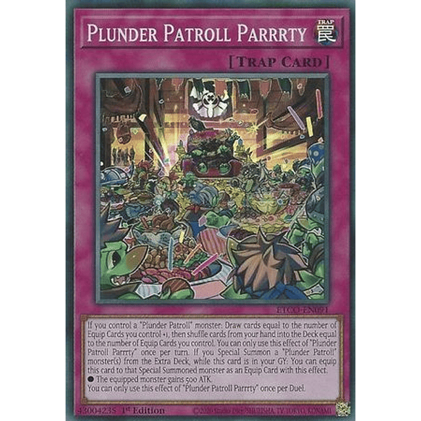 Plunder Patroll Parrrty - ETCO-EN091 - Super Rare 