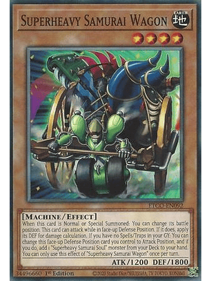 Superheavy Samurai Wagon - ETCO-EN092 - Common