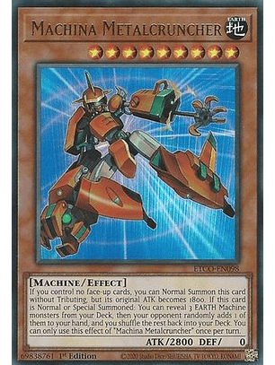 Machina Metalcruncher - ETCO-EN098 - Ultra Rare