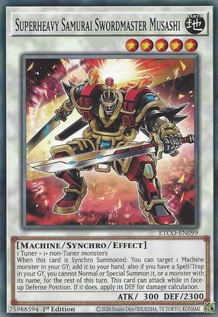 Superheavy Samurai Swordmaster Musashi - ETCO-EN099 - Common 1