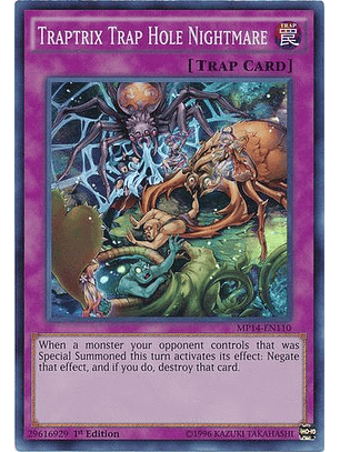 Traptrix Trap Hole Nightmare - MP14-EN110 - Super Rare