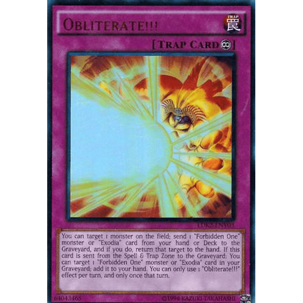 Obliterate!!! - LDK2-ENY03 - Ultra Rare