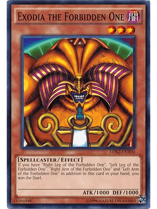 Exodia the Forbidden One - LDK2-ENY04 - Common