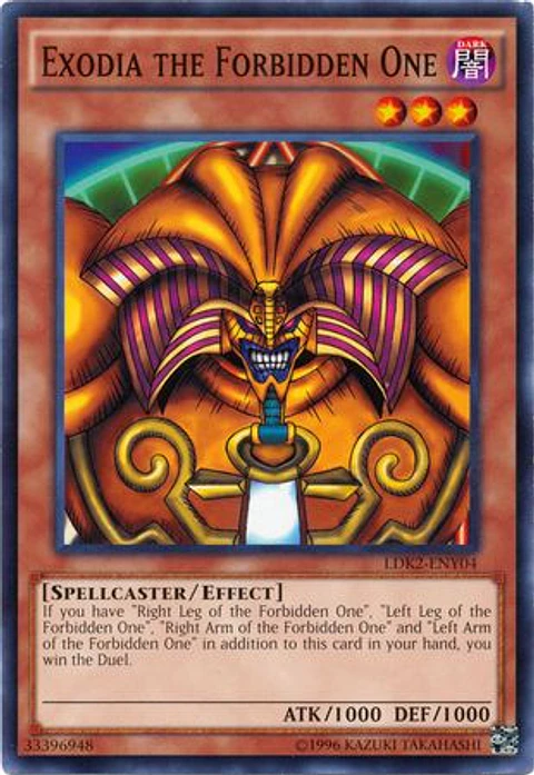 Exodia the Forbidden One - LDK2-ENY04 - Common