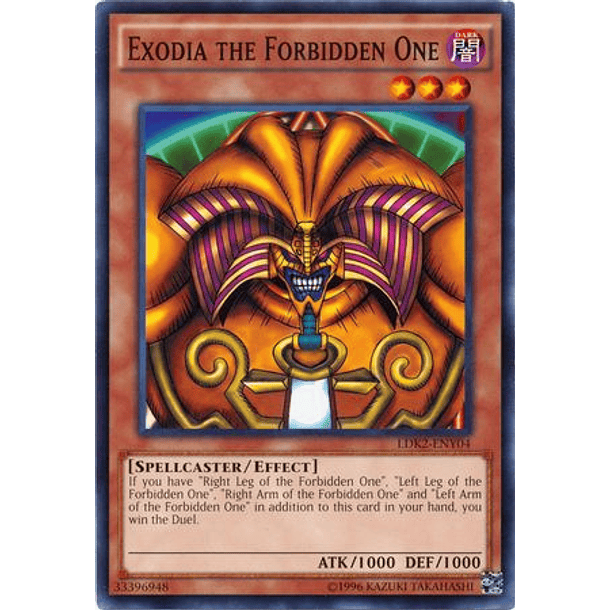 Exodia the Forbidden One - LDK2-ENY04 - Common