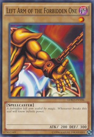 Left Arm of the Forbidden One - LDK2-ENY06 - Common 1