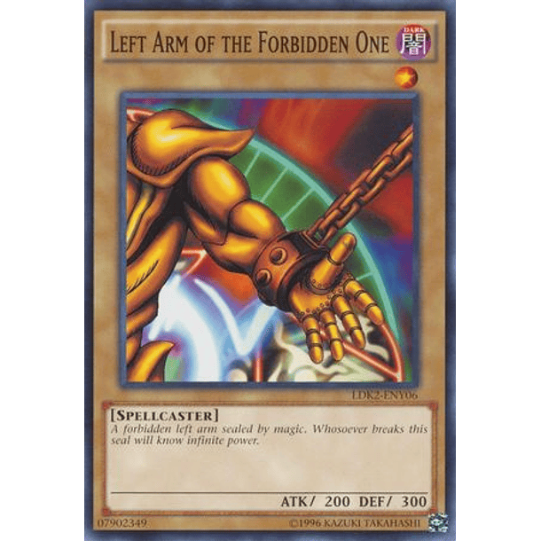 Left Arm of the Forbidden One - LDK2-ENY06 - Common