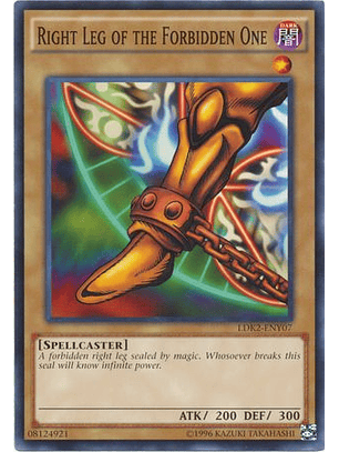 Right Leg of the Forbidden One - LDK2-ENY07 - Common 