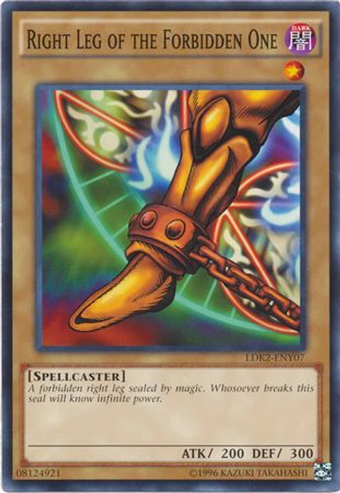 Right Leg of the Forbidden One - LDK2-ENY07 - Common 