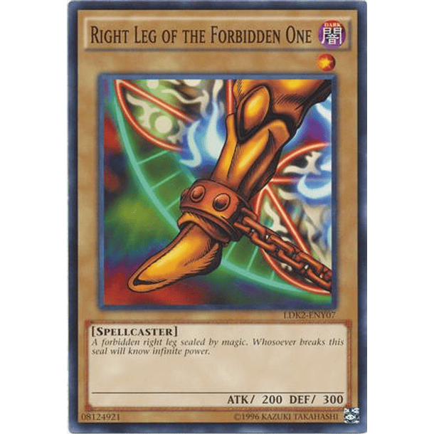 Right Leg of the Forbidden One - LDK2-ENY07 - Common 