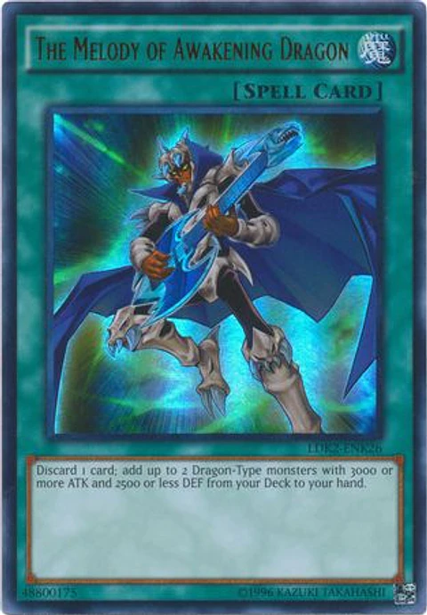 The Melody of Awakening Dragon - LDK2-ENK26 - Ultra Rare