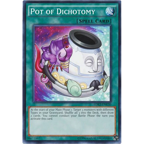 Magical Mallet Pot Of Duality  SDHS-EN034 Common Unlimited Edition  Yugioh  Trading Card From HERO Strike Structure Deck Yugioh Common Rarity Card