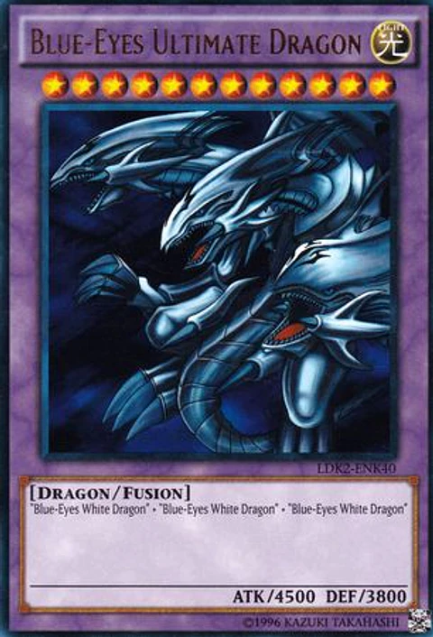 Blue-Eyes Ultimate Dragon - LDK2-ENK40 - Ultra Rare 