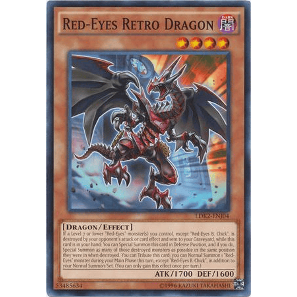 Red-Eyes Retro Dragon - LDK2-ENJ04 - Common